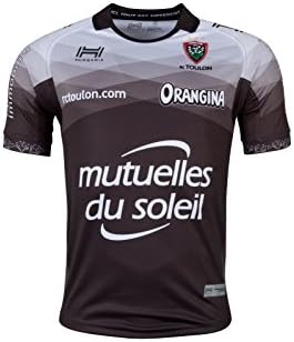 Hungaria Toulon 2017/18 Alternate S/S Replica Rugby Shirt - White/Black - Size XL