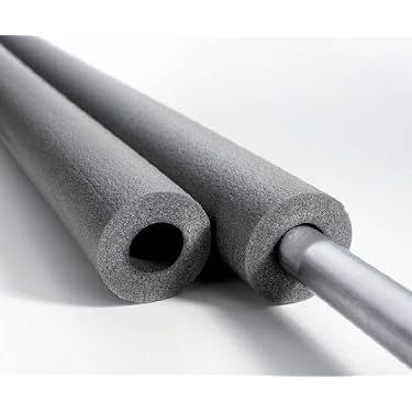 thumbnail image 2 of 2" X 6Ft Foam Pipe Insulation Tube - Roll Wrap For 1/2" Copper Pipes (Gray) 2 of 5