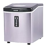TX Ice Maker Meilleure Machine à GlaçOns pour La Maison Une Portable à Poser sur Votre Plan De Travail Permettant De Produire 15 Kg De GlaçOns en 24 H