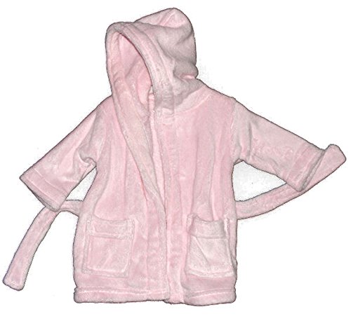 Gorgeously Soft Childs Fleece Dressing Gown By Softtouch - Pink Age 3-4 Years