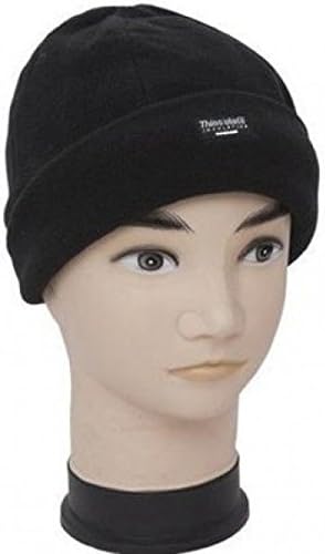Childs Polar Fleece Black Hat 12 Packs