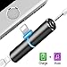 Produktbild IPhone Adapter Splitter, 2 in 1 Kopfhörer zu 3.5 mm Aux Kopfhörer Jack Adapter für iPhone X, iPhone 8/8 Plus 7/7 Plus Kompatibel für iOS 10.1/11 und Höher