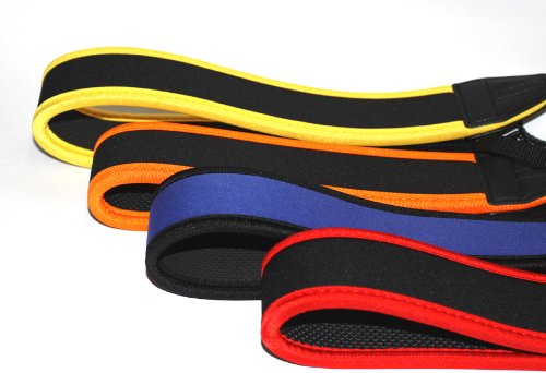 Maxsima - Haute Qualit   Noir   Orange courroie de cou en n  opr  ne pour Appareil photo num  rique - Canon  Fujifilm  Nikon  Olympus  Panasonic  Pentax  Samsung  Sony