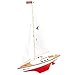 Produktbild Segeljacht Sturmvogel 55x67cm Boot Segelbootmodell Modell Schiff Schiffmodell Segler Jacht