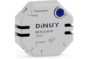 Dinuy MI.PLA.001R - Minutero electronico planta 230v regulador, 40-400W