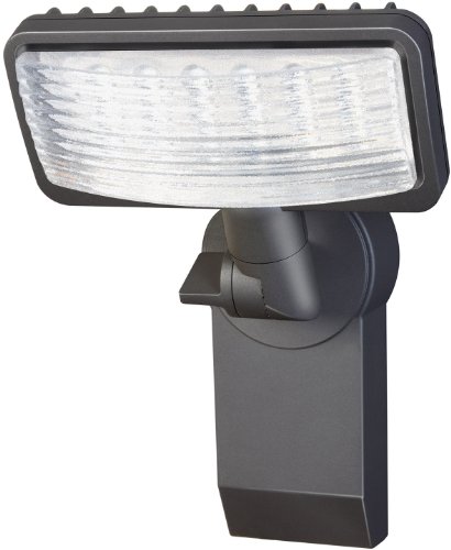 Brennenstuhl LED-Strahler Premium City / LED-Leuchte für außen und innen (IP44 geschützt, dreh- und schwenkbar, 17 W, 6400 K) Farbe: anthrazit