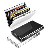 kartenetui herren rfid 👍RFID Schutz ihrer Kreditkarten durch spezielle Verarbeitung: RFID und NFC Schutz, Kreditkartenetui-Metallummantelung um Ihre sensiblen Daten vor kabellosem Datenklau zu schützen. Es schirmt Sie vor Cyberkriminalität ab und verhindert das Auslesen Ihrer Bankdaten und Identität.