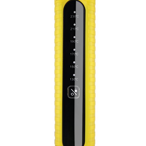 Soriace® Haar Lockenstäbe, Multifunktions Professioneller Lockenstab Geeignet für alle Haare Menschen, Hellgelb - 6