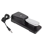 Pedal Cromado Negro pedal eagletone FE80 universal