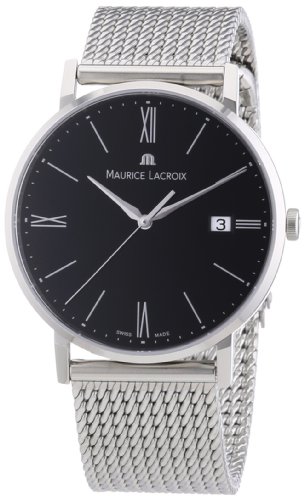 Maurice Lacroix Herren-Armbanduhr XL Eliros Analog Quarz Edelstahl EL1087-SS002-310 Maurice Lacroix Herren-Armbanduhr XL Eliros Analog Quarz Edelstahl EL1087-SS002-310