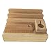 Produktbild F Fityle Holz Organizer Dockingstation Ladestation Halter für Mehrfach Smartphorne Tablets und Laptops - D-21,5X12,5X11cm