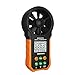 Produktbild Protmex Windmesser Digitales Anemometer MS6252A Multifunktionales Windgeschwindigkeitsmesser Windmessgerät mit Batterie und Tasche für Windsurfen Drachenfliegen Surfing Segeln Angeln
