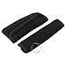Harness Seat belt Strap Covers padded UNIVERSAL - 2 piece SET (Soft P black)