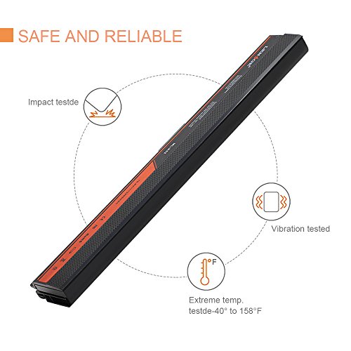 LENOGE Hochleistung Neue Akku Für Asus Ersatz Laptop Batterie K42 / K52 Series K42D, K42DE, K42DQ, K42DR, K42F, K42J, K42JA, K42JB, K42JC, K42JE, K42JK, K42JR, K42JV, K42N (5200mah/6Zells) - 4