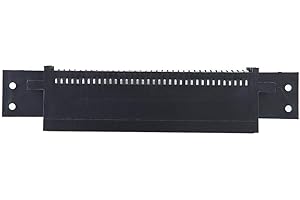 Diyeeni 72 Pin Replacement Connector Cartridge Slot For NES Game Console 72 Pin Slot Plug Converter Adapter Connector Black