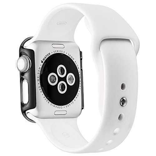Pinhen Apple Watch Funda Series 2 HOCO Funda Protector de Pantalla de Met  lico Ligero para Apple Watch Series 2  42MM Black 