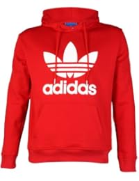 red adidas zip up