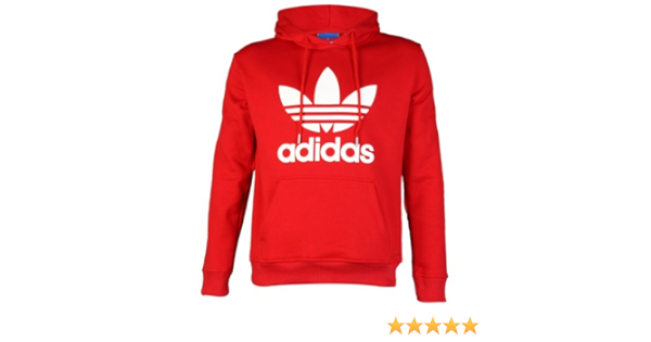 red and white adidas jumper