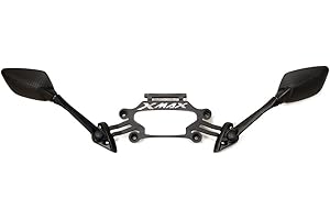 S2R Motorrad XMAX300 Rückspiegel vorne feste Handyhalterung für Yamaha XMAX X-MAX 125 250 300 400 2017-2022