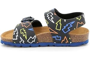 GRUNLAND JUNIOR Grunland Sandalo SB2007 Neon, Nero-Multi