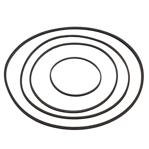 100 pcs 40-130mm Mix Kassetten Maschine Antriebsriemen Sortiert - 7