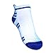 Produktbild Sportsocken für Kinder Sneaker SKS-03 weiß blau Gr. 34/36
