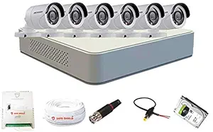 HIKVISION 1080p HD CCTV Camera Kit, White