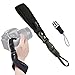 Produktbild Uonner Kamera Handschlaufe Outdoor Wrist Strap Camera Hand Strap Kamera Trageschlaufe Entlasten Müdigkeit Handriemen (Schwarz)