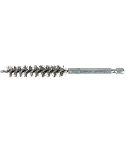 Spazzola In Ottone KS Tools 340.0065, Setole In Ottone, Diametro 10 Mm, Per Pulizia E Lucidatura Professionale