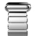Produktbild Oittm Edelstahl Armband für Apple Watch 42mm iWatch Edelstahl Ersatzband für Apple Watch Series 2 - 42mm/ Apple Watch Series 1 - 42mm(Hell Silber)