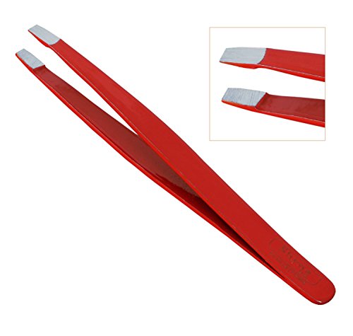 Professional Eyebrow tweezer Straight plucker hair remover Tweezerette (BLACK) - Image 8