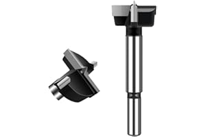 ASNOMY 1Pc 22 mm Broca Forstner de acero de tungsteno para madera y madera dura, Taladro de Madera de Alta Velocidad Broca Fresadora Madera Hole Saw Avellanadoras Bisagra Aburrido Agujero