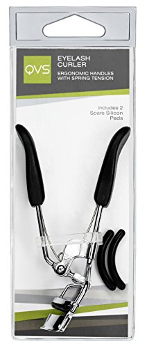 QVS Ergonomic Spring Loaded Eyelash Curler