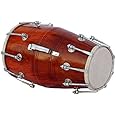 Salablez® Handmade Wood Dholak Indian Musical Instrument Drum Nuts & Bolt Dholak 020