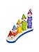 Wooden Clown Stacker Toy with Numbers Ideal Gift for Toddler