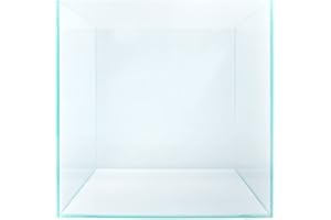AQPET Acuario Kubic 40 de Cristal, Modelo extraclaro, 40 x 40 x 40 cm, 64 litros