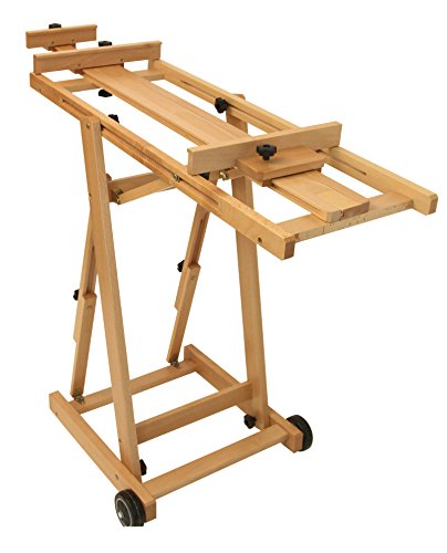 Atelier-Staffelei 131, BUCHENHOLZ, Höhe bis 230 cm, vormontiert – kein Bausatz ! - 3