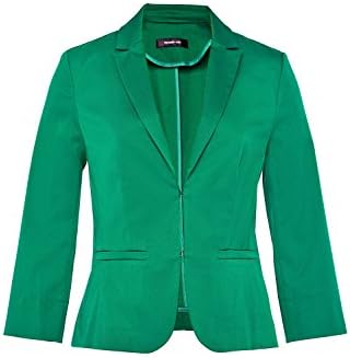 Hallhuber Three-Quarter Sleeve Basic Blazer Sofia 12, Emerald