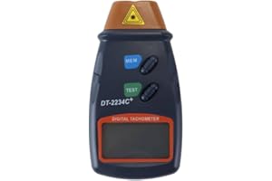 WINGONEER Cyfrowy laserowy tachometr fotograficzny KKmoon Bezkontaktowy obrotomierz Tach