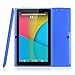 Produktbild JohnJohnsen 7 Zoll TFT Display HD 1080 P Quad Core Dual Kamera Tablet Bluetooth WiFi 512 Mt + 8G Filme Spiele Tablet für Android (blau)