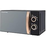 Russell Hobbs RHM1727RG 17 Litre 700 W Rose Gold Solo Microwave with 5 Power Levels, 30 Minute Timer, Defrost Setting, Easy C