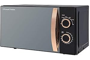 Russell Hobbs RHM1727RG 17 Litre 700 W Rose Gold Solo Microwave With 5 Power Levels, 30 Minute Timer, Defrost Setting, Easy Clean
