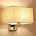 Produktbild Tuch führte Wandlampe, LED-Nachtlesewandlampenlicht, für Hotel, Raum, Quadrat, Gang-Korridor, Studienraum, Treppe, Fernsehapparat usw.-Wandlampe mit Schalter