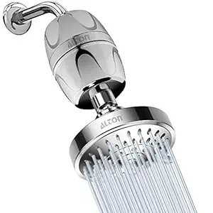 ALTON SHR20180 ABS Hard Water Filter with 5-Function Overhead Shower, Chrome Finish