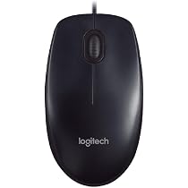 Logitech M90 Wired USB Mouse, 1000 DPI Optical Tracking 