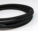 3 Core Cable de tela con alambre de tierra
