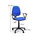 GreenForest Adjustable Office Task Chair Executive Recliner CHAIR, Luxury Mid Back Support, Swivel Armchair in Blue