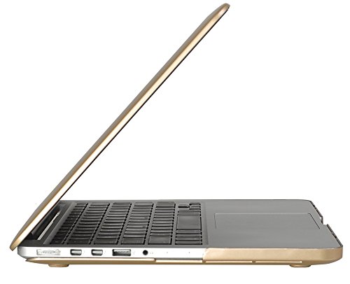 Topideal Hartschalenhülle für MacBook Pro mit Retina-Display (13 Zoll / 33 cm, Modell A1425/A1502), mattiert New-Gold - 3