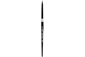 Silver Brush Limited - Pinceau Rond à Manche Court pour l’Aquarelle 3000S12 Black Velvet - Taille 12