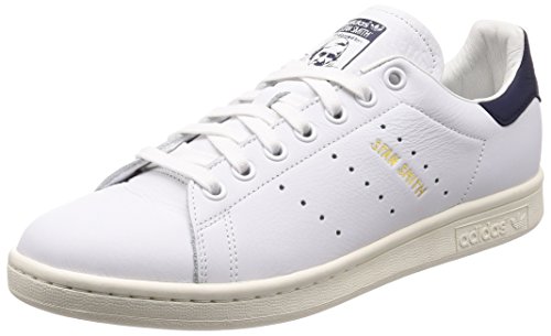 adidas Herren Stan Smith Fitnessschuhe, Weiß (Ftwbla/Ftwbla/Tinnob 000), 40 EU adidas Herren Stan Smith Fitnessschuhe, Weiß (Ftwbla/Ftwbla/Tinnob 000), 40 EU
